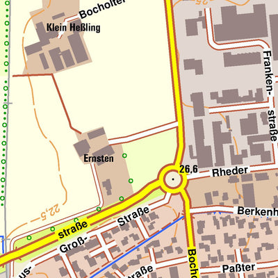 Bezirksregierung Köln Hamminkeln 4 (1:10,000) digital map