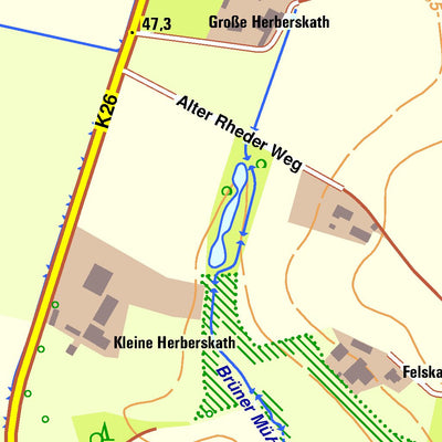 Bezirksregierung Köln Hamminkeln 5 (1:10,000) digital map