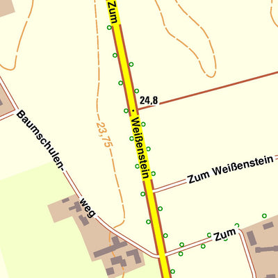 Bezirksregierung Köln Hamminkeln 7 (1:10,000) digital map