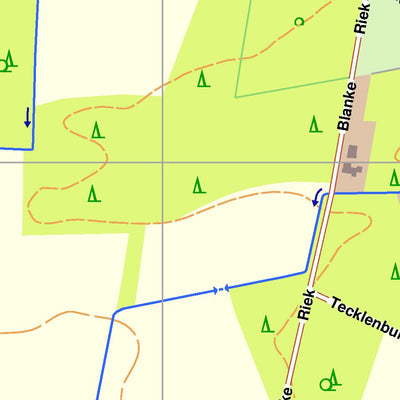 Bezirksregierung Köln Harsewinkel 1 (1:10,000) digital map