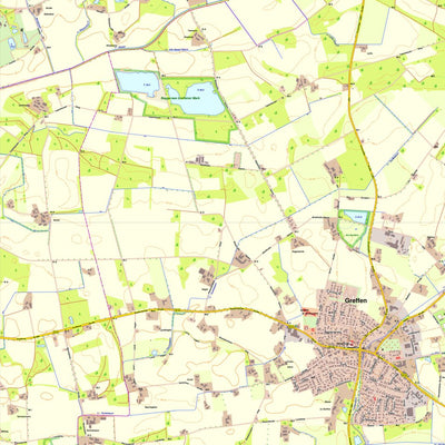 Bezirksregierung Köln Harsewinkel 2 (1:10,000) digital map