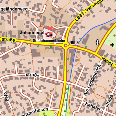 Bezirksregierung Köln Harsewinkel 2 (1:10,000) digital map