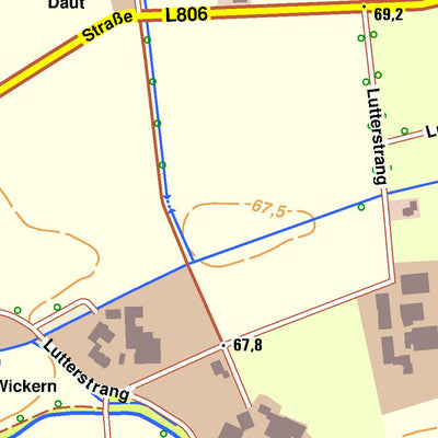 Bezirksregierung Köln Harsewinkel 5 (1:10,000) digital map