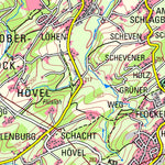 Bezirksregierung Köln Hattingen (1:50,000) digital map