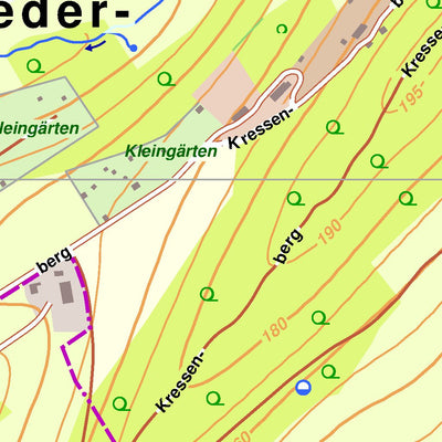 Bezirksregierung Köln Hattingen 4 (1:10,000) digital map