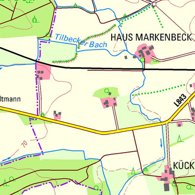 Bezirksregierung Köln Havixbeck (1:25,000) digital map