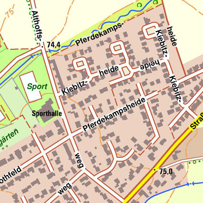 Bezirksregierung Köln Havixbeck 2 (1:10,000) digital map