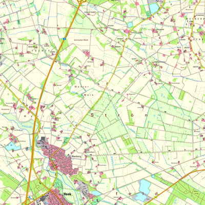 Bezirksregierung Köln Heek (1:25,000) digital map