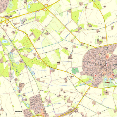 Bezirksregierung Köln Heiden 2 (1:10,000) digital map