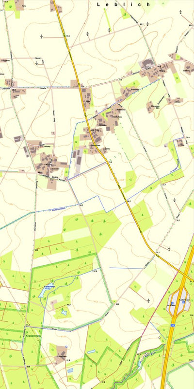 Bezirksregierung Köln Heiden 3 (1:10,000) digital map