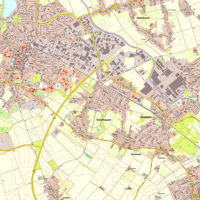 Bezirksregierung Köln Heinsberg 1 (1:10,000) digital map