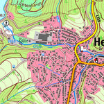 Bezirksregierung Köln Hellenthal 1 (1:25,000) digital map