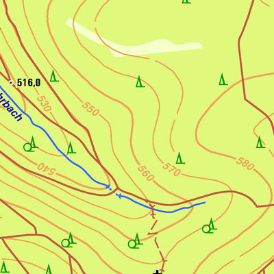Bezirksregierung Köln Hellenthal 11 (1:10,000) digital map