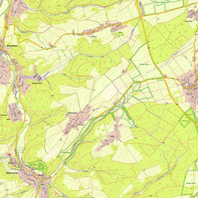 Bezirksregierung Köln Hellenthal 13 (1:10,000) digital map