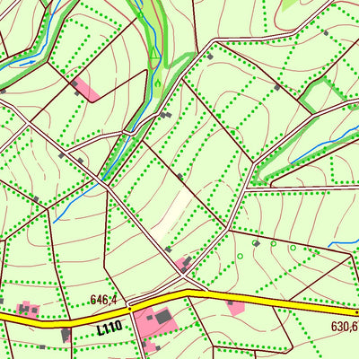 Bezirksregierung Köln Hellenthal 2 (1:25,000) digital map