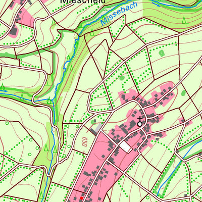 Bezirksregierung Köln Hellenthal 2 (1:25,000) digital map