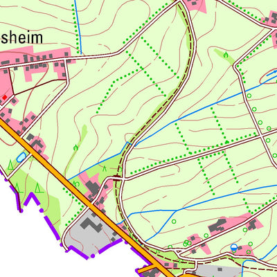 Bezirksregierung Köln Hellenthal 3 (1:25,000) digital map