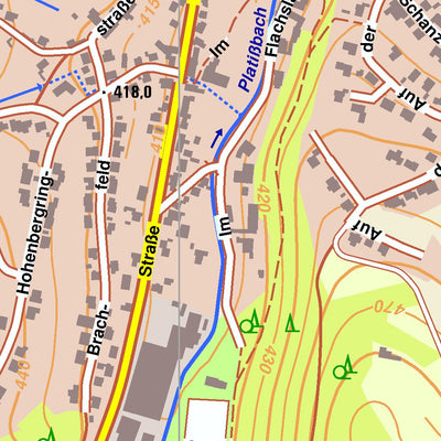 Bezirksregierung Köln Hellenthal 8 (1:10,000) digital map