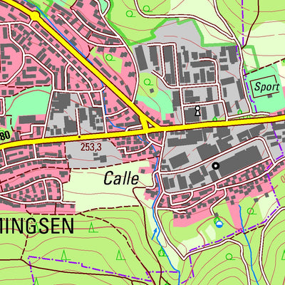 Bezirksregierung Köln Hemer (1:25,000) digital map
