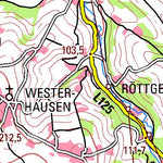 Bezirksregierung Köln Hennef (Sieg) (1:100,000) digital map