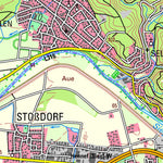 Bezirksregierung Köln Hennef (Sieg) (1:50,000) digital map