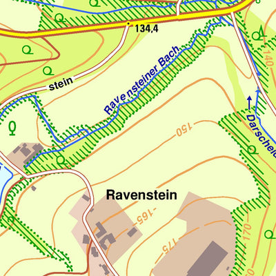 Bezirksregierung Köln Hennef (Sieg) 3 (1:10,000) digital map