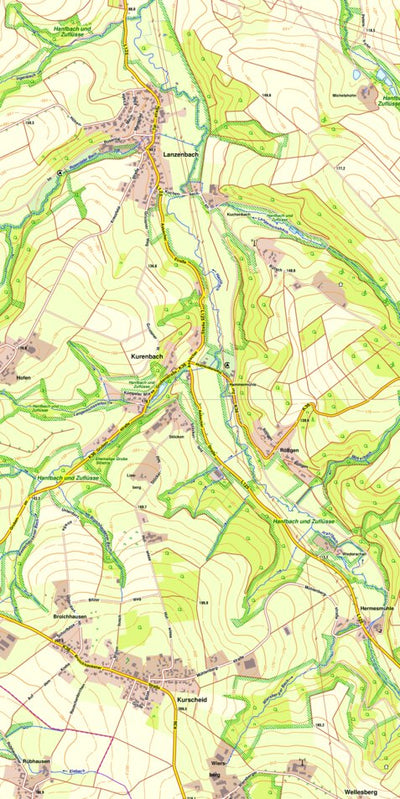 Bezirksregierung Köln Hennef (Sieg) 9 (1:10,000) digital map
