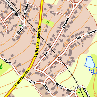 Bezirksregierung Köln Herdecke (1:10,000) digital map