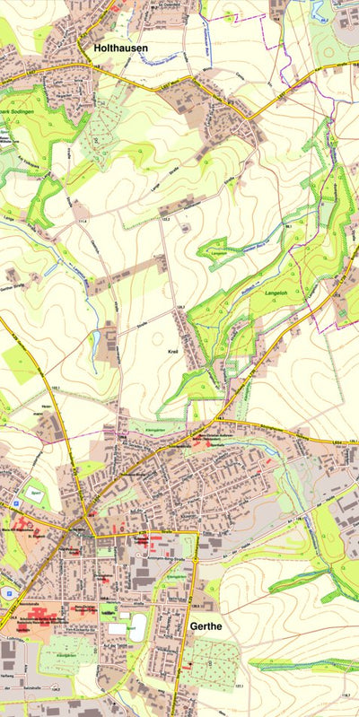 Bezirksregierung Köln Herne 3 (1:10,000) digital map