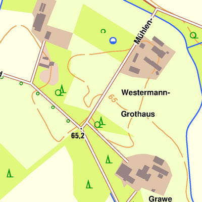 Bezirksregierung Köln Herzebrock-Clarholz 1 (1:10,000) digital map