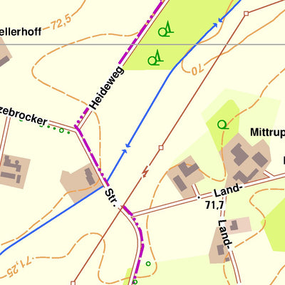 Bezirksregierung Köln Herzebrock-Clarholz 4 (1:10,000) digital map