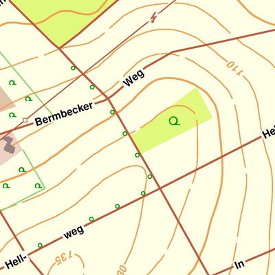 Bezirksregierung Köln Hiddenhausen (1:10,000) digital map