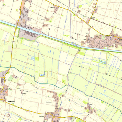 Bezirksregierung Köln Hille 1 (1:10,000) digital map