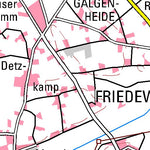 Bezirksregierung Köln Hille (1:100,000) digital map