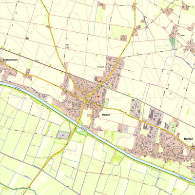 Bezirksregierung Köln Hille 3 (1:10,000) digital map