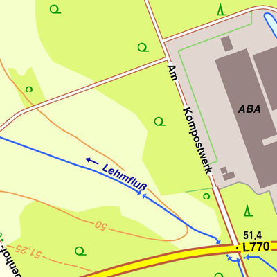 Bezirksregierung Köln Hille 4 (1:10,000) digital map