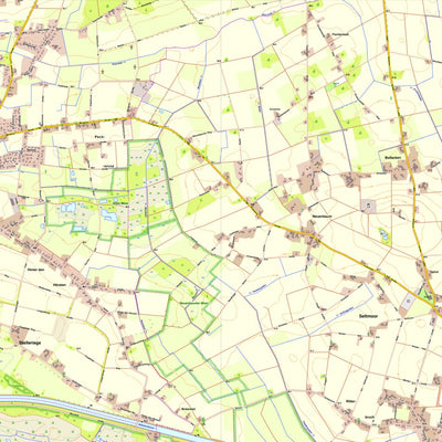 Bezirksregierung Köln Hille 6 (1:10,000) digital map