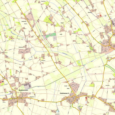 Bezirksregierung Köln Hille 7 (1:10,000) digital map