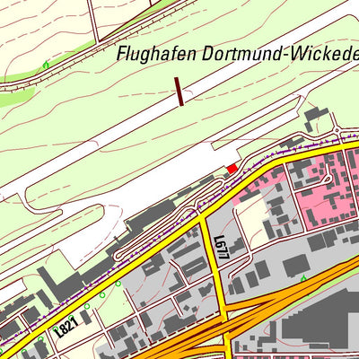 Bezirksregierung Köln Holzwickede (1:25,000) digital map