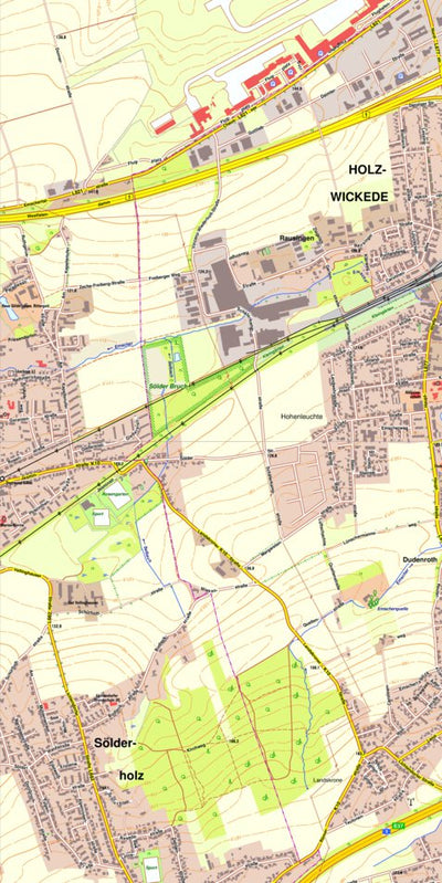 Bezirksregierung Köln Holzwickede 2 (1:10,000) digital map