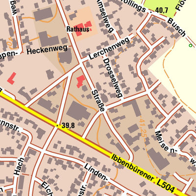 Bezirksregierung Köln Hopsten 1 (1:10,000) digital map