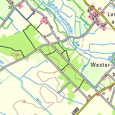Bezirksregierung Köln Hopsten (1:50,000) digital map