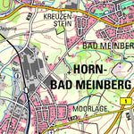 Bezirksregierung Köln Horn-Bad Meinberg (1:50,000) digital map