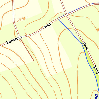 Bezirksregierung Köln Horn-Bad Meinberg 4 (1:10,000) digital map