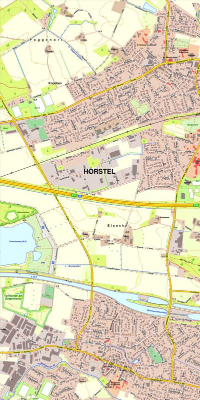 Bezirksregierung Köln Hörstel 2 (1:10,000) digital map