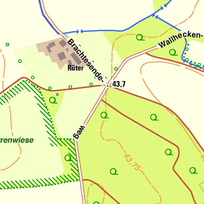 Bezirksregierung Köln Hörstel 4 (1:10,000) digital map