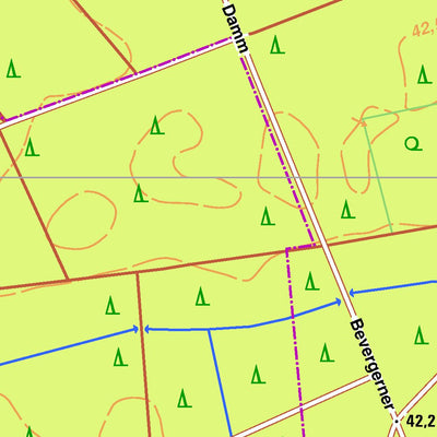 Bezirksregierung Köln Hörstel 5 (1:10,000) digital map