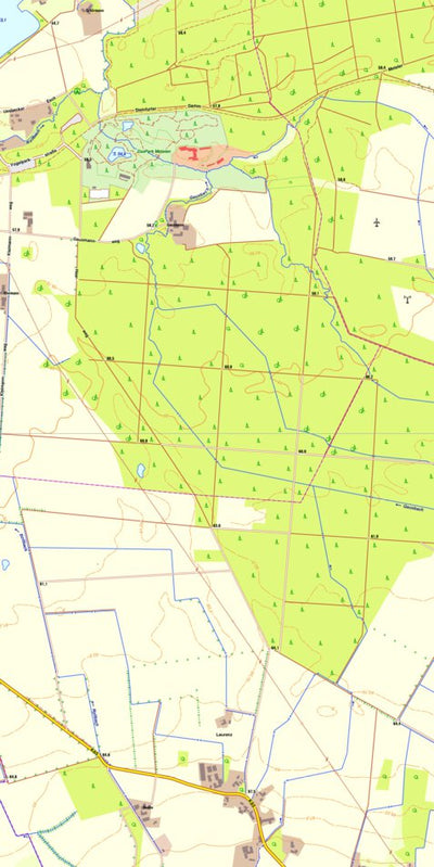 Bezirksregierung Köln Horstmar 2 (1:10,000) digital map