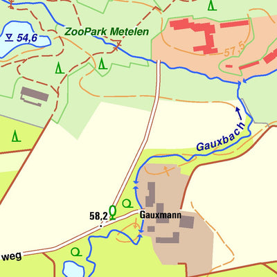 Bezirksregierung Köln Horstmar 2 (1:10,000) digital map