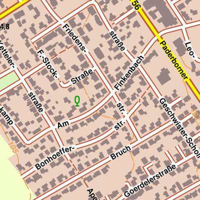 Bezirksregierung Köln Hövelhof 3 (1:10,000) digital map